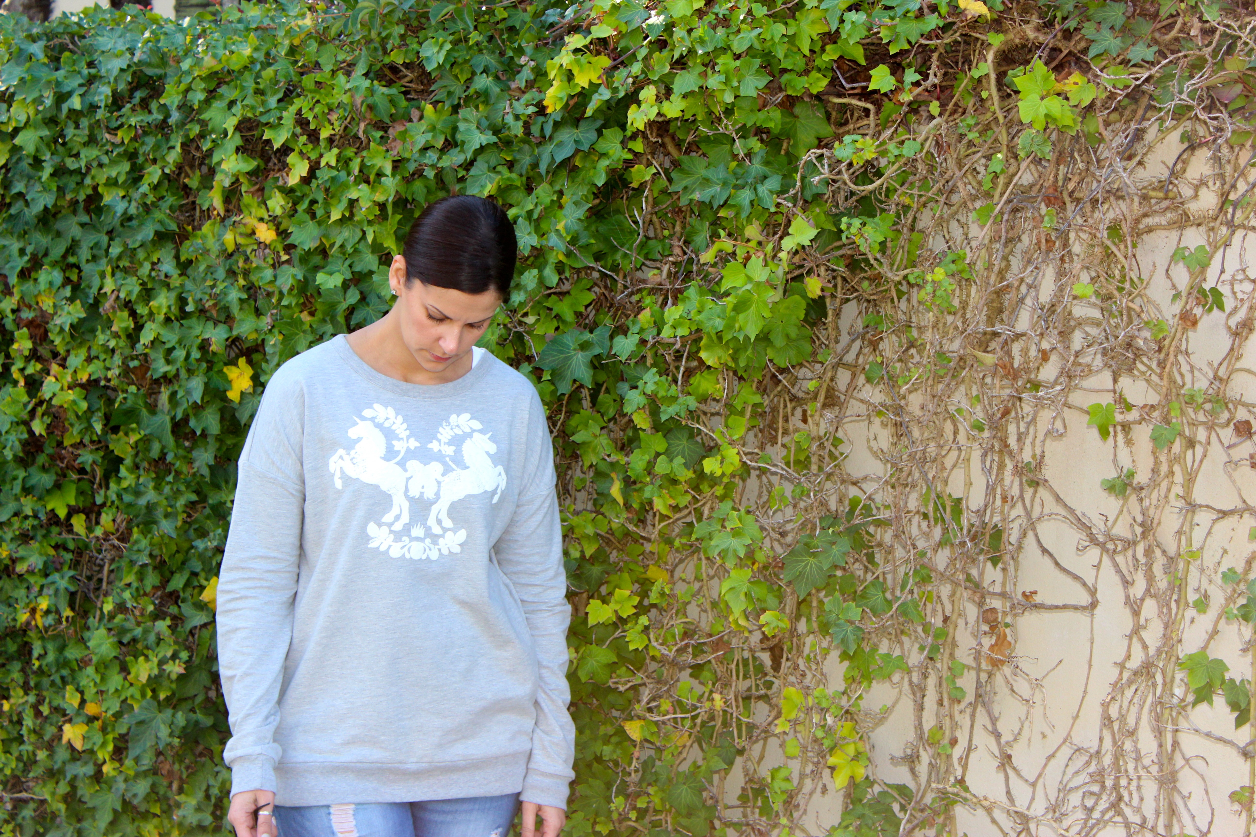 WIWT, OOTD, the warehouse, aleisha clark, sparkPR, SparkActivate, beauty blog nz, style blog nz, fashion blog nz, fashion media, boyfriend jeans, unicorn sweatshirt, Rubi shoes