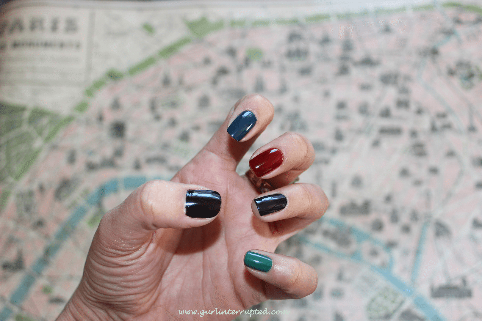 Bejewelled Nails and Jewel Tones Manicure, nails, nail polish, nail art, nail design, OPI, OPI Nail Polish NZ, beauty, beauty blog nz, fashion blog nz, style blog nz, angie fredatovich, gurlinterrupted, girl interrupted, jewels, accessories nz