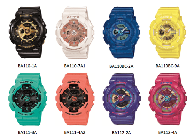 Baby-G Releases Limited Edition Styles To Mark 20th Anniversary