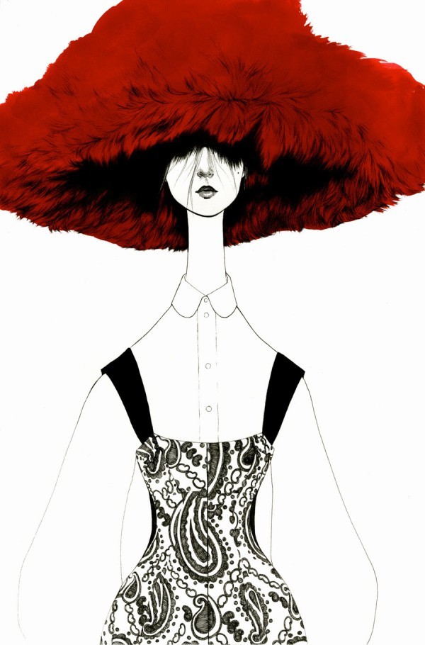 Beautiful Editorials: Bijou Karman’s Fashion Illustrations...