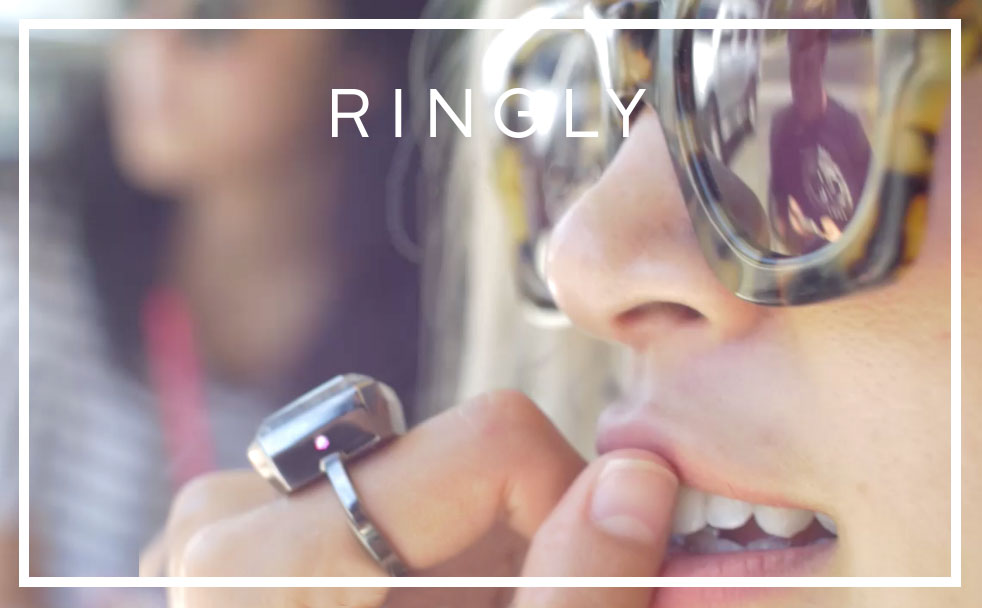 Jewellery Meets Technology! Accessorise With The Latest Wearable Technology - The Uber-Chic New 'RINGLY'